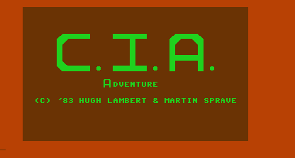 C.I.A.  Adventure